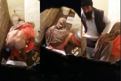 Hot sex video Punjabi Couple Fucking In The Public Bathroom