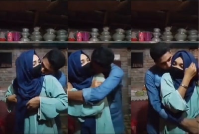 viral sex video Karachi Guy Press His Sister Boobs Mms Sex Video