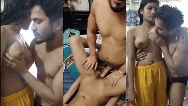 Xxx hindi porn sucking beautiful girl breasts and fucked her pussy