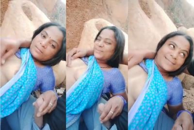 Hot Bhabhi Sex Records Desi Outdoor Sex MMS With Neighbor