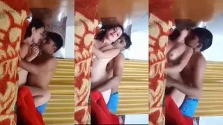 Hot Bhabhi girl fucked & pleased by village guy