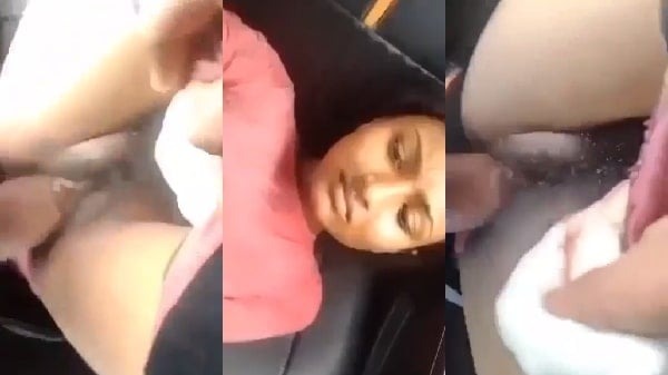 Hot Ass Bf Fuck his Girlfriend in Car