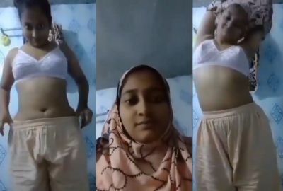 Indian Village Porn Muslim Beauty Strips Seductively